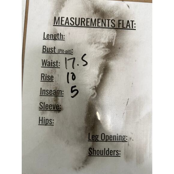 Old Navy Women Size 12 Striped Linen Blend Mid Rise Everyday Shorts Casual - Picture 4 of 6